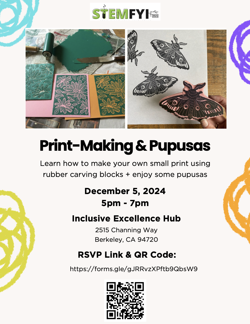 Print-Making and Pupusas